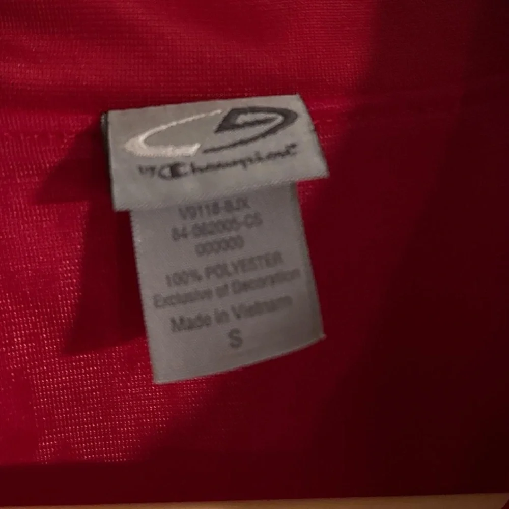 Y2K Champion Zip Up Jacket Sporty Streetwear Retro 2000s - Picture 4 of 6